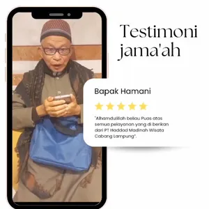 Testimoni jamaah umroh Bpk Hamani